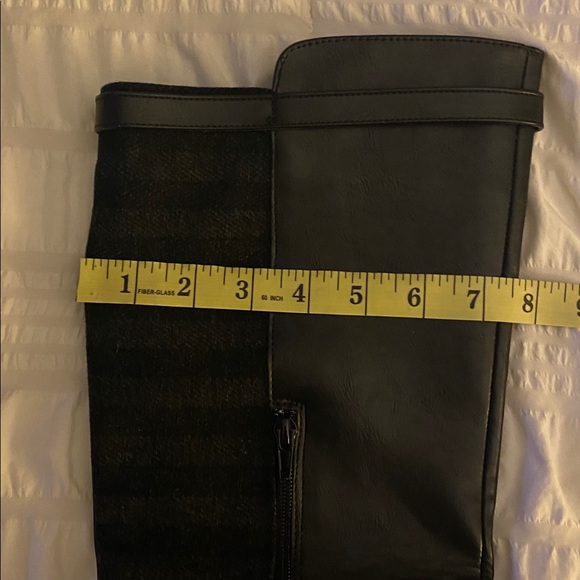 JustFab Black Riding Boots - Picture 7 of 9